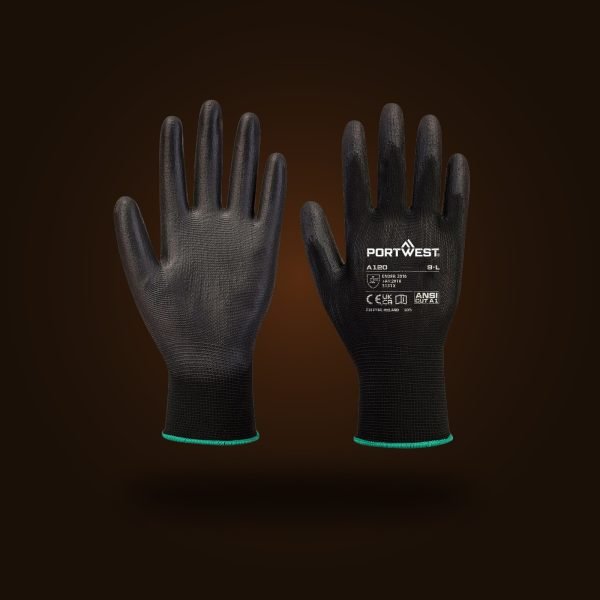 A120 PU Palm Work Gloves